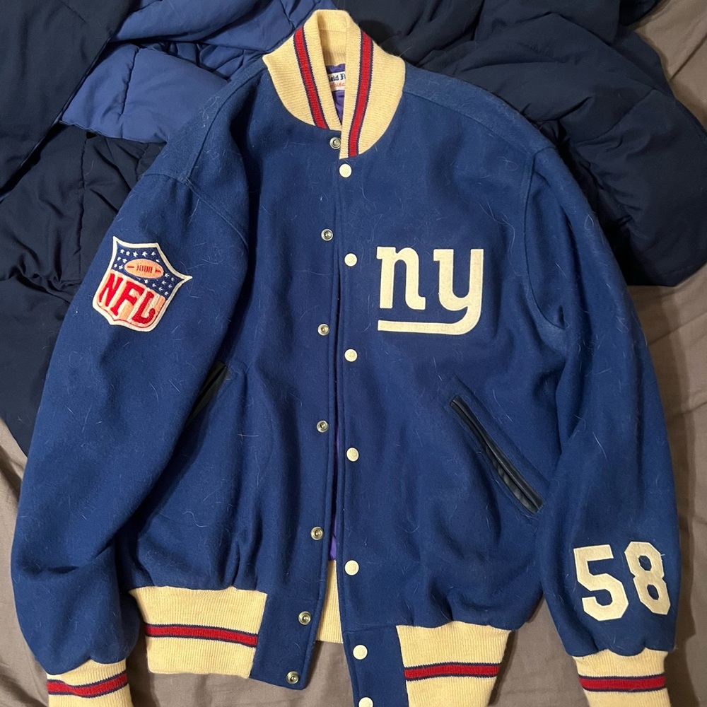 New York Giants vintage Ebbets Field Flannel Jacket